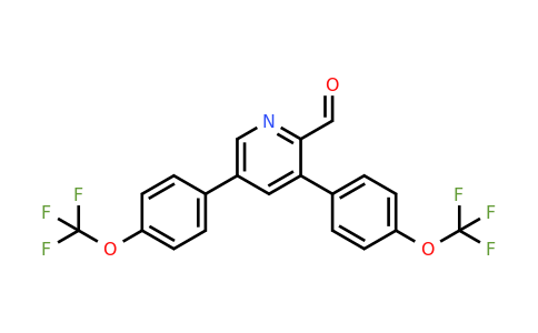 1261827-33-1 | 3,5-Bis(4-(trifluoromethoxy)phenyl)picolinaldehyde