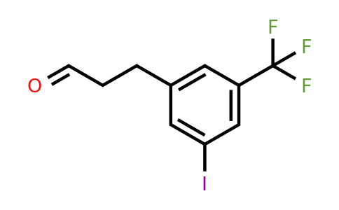 1261827-39-7 | 3-(3'-Iodo-5'-(trifluoromethyl)phenyl)propionaldehyde