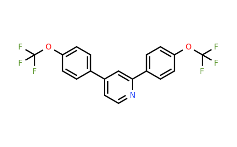 1261827-47-7 | 2,4-Bis(4-(trifluoromethoxy)phenyl)pyridine