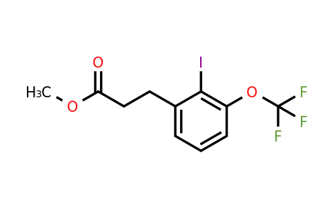 1261827-52-4 | Methyl 3-(2'-iodo-3'-(trifluoromethoxy)phenyl)propionate