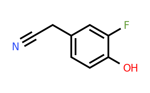 1261827-57-9 | 2-(3-Fluoro-4-hydroxyphenyl)acetonitrile