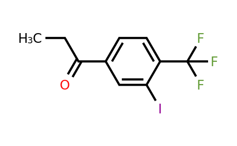 1261827-60-4 | 3'-Iodo-4'-(trifluoromethyl)propiophenone