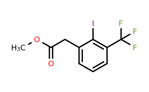 1261827-69-3 | Methyl 2-iodo-3-(trifluoromethyl)phenylacetate