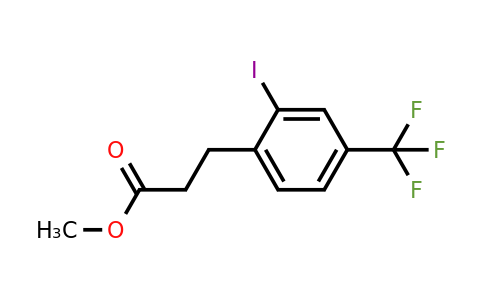 1261827-74-0 | Methyl 3-(2'-iodo-4'-(trifluoromethyl)phenyl)propionate