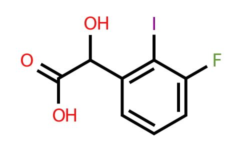 1261827-89-7 | 3-Fluoro-2-iodomandelic acid