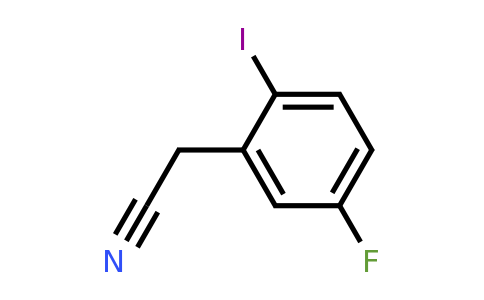 1261827-92-2 | 5-Fluoro-2-iodophenylacetonitrile