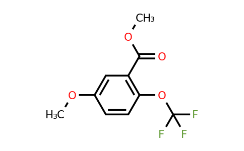 1261828-01-6 | Methyl 5-methoxy-2-(trifluoromethoxy)benzoate