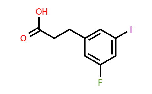 1261828-08-3 | 3-(3'-Fluoro-5'-iodophenyl)propionic acid