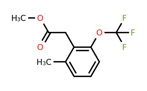 1261828-09-4 | Methyl 2-methyl-6-(trifluoromethoxy)phenylacetate