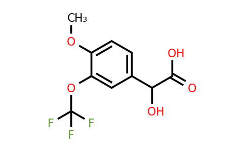 1261828-24-3 | 4-Methoxy-3-(trifluoromethoxy)mandelic acid