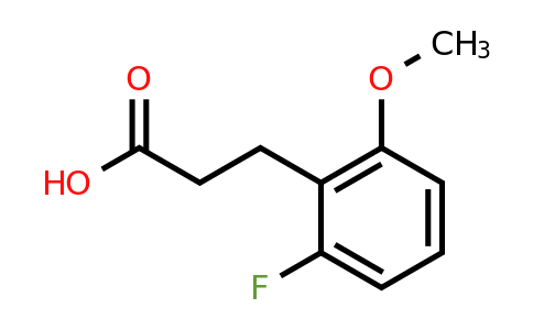 1261828-28-7 | 3-(2'-Fluoro-6'-methoxyphenyl)propionic acid