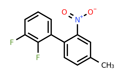 1261828-64-1 | 2,3-Difluoro-4'-methyl-2'-nitrobiphenyl