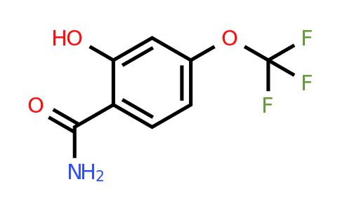 1261829-18-8 | 2-Hydroxy-4-(trifluoromethoxy)benzamide