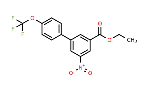 1261829-60-0 | Ethyl 5-nitro-4'-(trifluoromethoxy)biphenyl-3-carboxylate