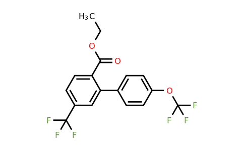 1261829-88-2 | Ethyl 4'-(trifluoromethoxy)-5-(trifluoromethyl)biphenyl-2-carboxylate