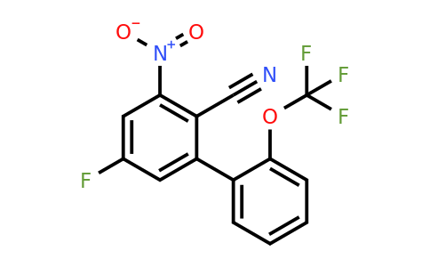 1261829-94-0 | 5-Fluoro-2-Cyano-3-nitro-2'-(trifluoromethoxy)biphenyl