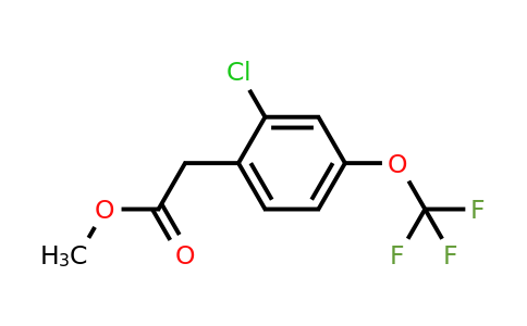 1261830-10-7 | Methyl 2-chloro-4-(trifluoromethoxy)phenylacetate