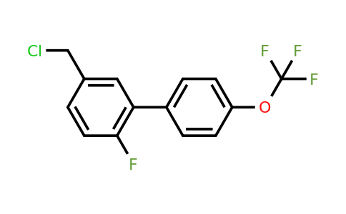 1261830-35-6 | 5-Chloromethyl-2-fluoro-4'-(trifluoromethoxy)biphenyl
