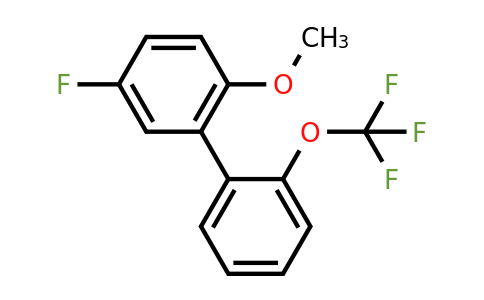 1261830-45-8 | 5-Fluoro-2-methoxy-2'-(trifluoromethoxy)biphenyl