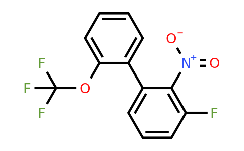 1261830-82-3 | 3-Fluoro-2-nitro-2'-(trifluoromethoxy)biphenyl