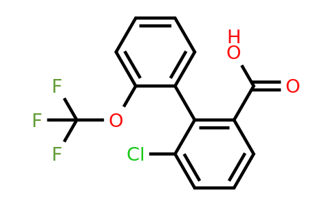 1261831-03-1 | 6-Chloro-2'-(trifluoromethoxy)biphenyl-2-carboxylic acid