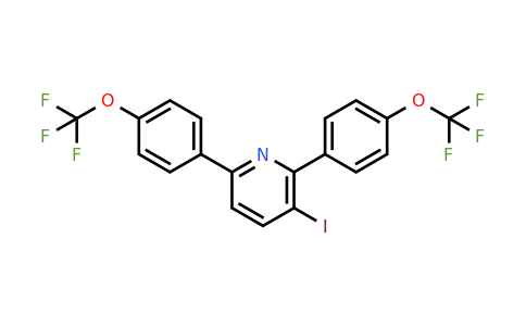 1261831-09-7 | 2,6-Bis(4-(trifluoromethoxy)phenyl)-3-iodopyridine