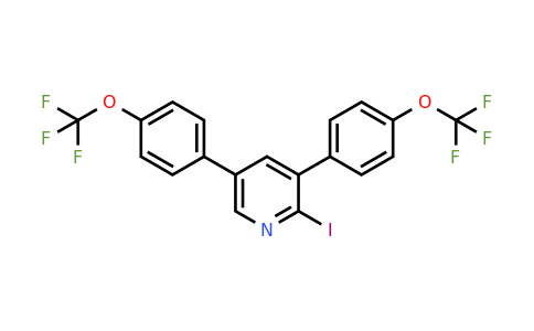 1261831-12-2 | 3,5-Bis(4-(trifluoromethoxy)phenyl)-2-iodopyridine