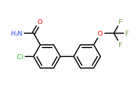 1261831-14-4 | 4-Chloro-3'-(trifluoromethoxy)biphenyl-3-carboxylic acid amide