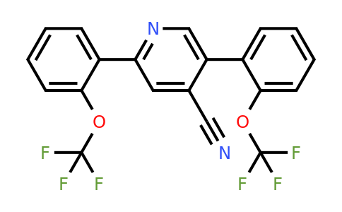 1261831-15-5 | 2,5-Bis(2-(trifluoromethoxy)phenyl)isonicotinonitrile