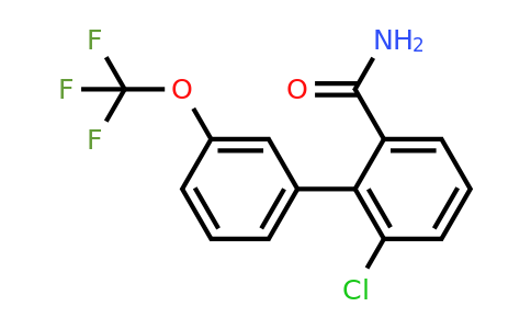 1261831-17-7 | 6-Chloro-3'-(trifluoromethoxy)biphenyl-2-carboxylic acid amide