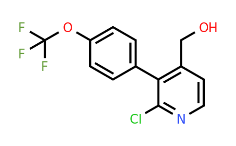 1261831-34-8 | 2-Chloro-3-(4-(trifluoromethoxy)phenyl)pyridine-4-methanol