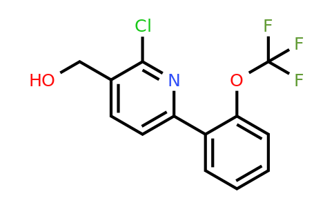 1261831-35-9 | 2-Chloro-6-(2-(trifluoromethoxy)phenyl)pyridine-3-methanol