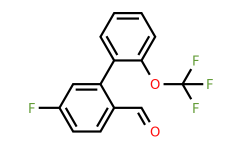 1261831-38-2 | 5-Fluoro-2'-(trifluoromethoxy)biphenyl-2-carboxaldehyde
