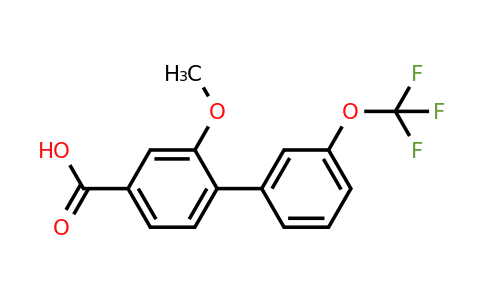 1261831-43-9 | 2-Methoxy-3'-(trifluoromethoxy)biphenyl-4-carboxylic acid