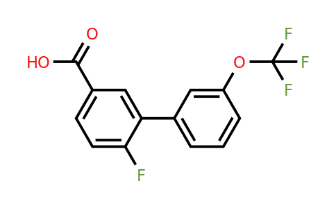 1261831-44-0 | 4-Fluoro-3-(3-trifluoromethoxyphenyl)benzoic acid
