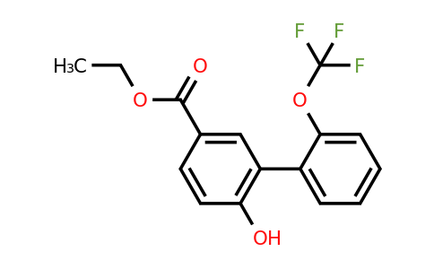 1261831-90-6 | Ethyl 6-hydroxy-2'-(trifluoromethoxy)biphenyl-3-carboxylate