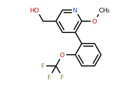 1261832-08-9 | 2-Methoxy-3-(2-(trifluoromethoxy)phenyl)pyridine-5-methanol