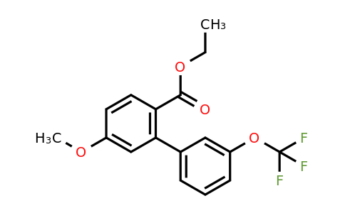 1261832-09-0 | Ethyl 5-methoxy-3'-(trifluoromethoxy)biphenyl-2-carboxylate
