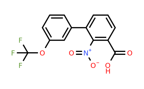1261832-69-2 | 2-Nitro-3'-(trifluoromethoxy)biphenyl-3-carboxylic acid