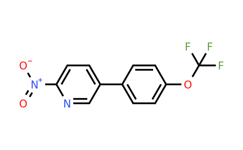 1261832-76-1 | 2-Nitro-5-(4-(trifluoromethoxy)phenyl)pyridine