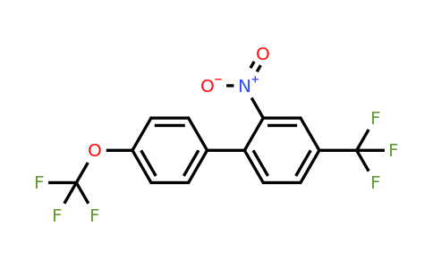 1261832-80-7 | 2-Nitro-4'-(trifluoromethoxy)-4-(trifluoromethyl)biphenyl