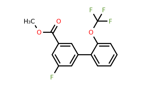 1261832-95-4 | Methyl 5-fluoro-2'-(trifluoromethoxy)biphenyl-3-carboxylate