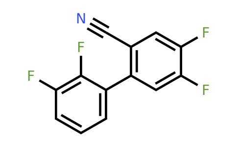 1261833-04-8 | 4,5,2',3'-Tetrafluorobiphenyl-2-carbonitrile