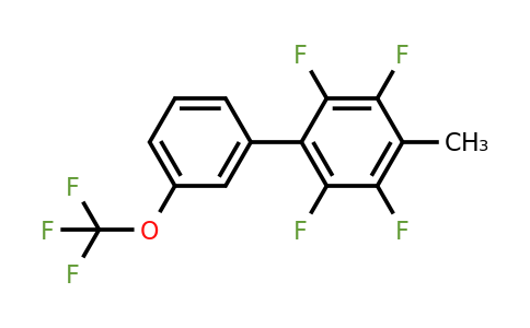 1261833-07-1 | 2,3,5,6-Tetrafluoro-4-methyl-3'-(trifluoromethoxy)biphenyl