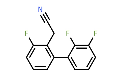 1261833-15-1 | 3,2',3'-Trifluorobiphenyl-2-acetonitrile
