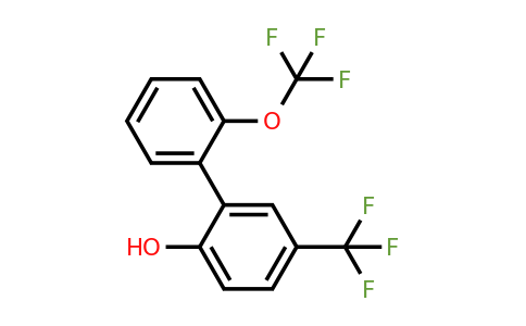 1261833-16-2 | 2-Hydroxy-2'-(trifluoromethoxy)-5-(trifluoromethyl)biphenyl