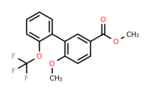 1261833-26-4 | Methyl 6-methoxy-2'-(trifluoromethoxy)biphenyl-3-carboxylate