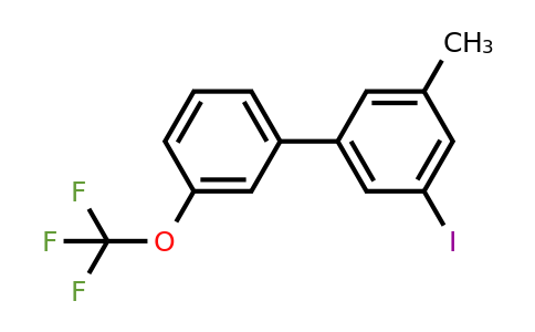 1261833-42-4 | 5-Iodo-3-methyl-3'-(trifluoromethoxy)biphenyl