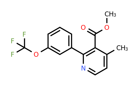 Methyl 4-methyl-2-(3-(trifluoromethoxy)phenyl)nicotinate