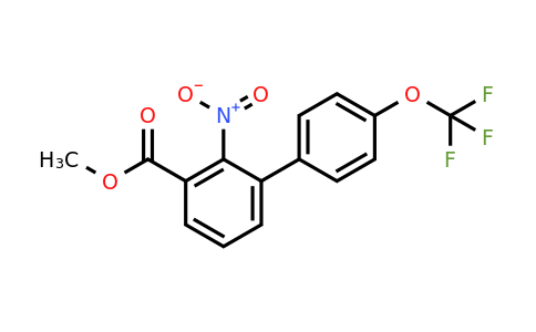 1261833-50-4 | Methyl 2-nitro-4'-(trifluoromethoxy)biphenyl-3-carboxylate